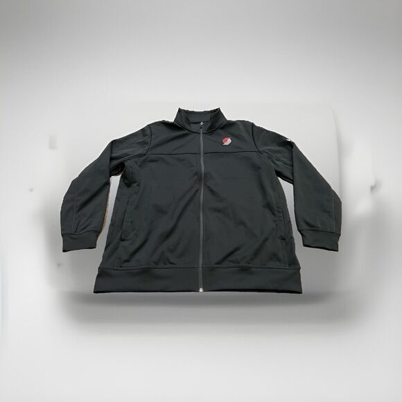 Nike Other - Nike Mens Black Dri-Fit Portland Trail Blazers Full Zip Fleece Jacket Size XL